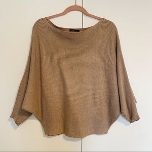 🚫SOLD🚫 ZARA KNIT Beige Dolman Sleeve Sweater